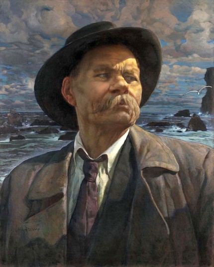 Бродский И. И. Портрет А. М. Горького. 1933 г.