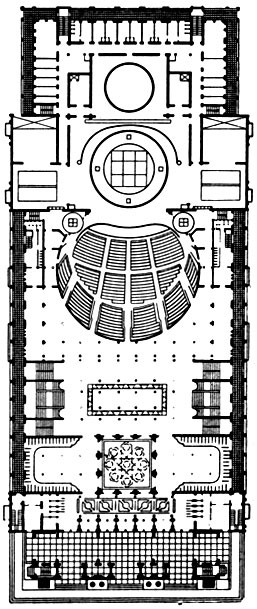 План Театра оперы и балета им. Навои в Ташкенте