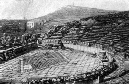 Театр Диониса в Афинах (современное состояние)