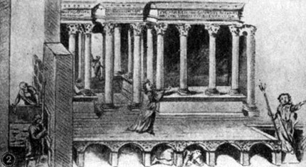 Театр в Дугге. Реконструкция