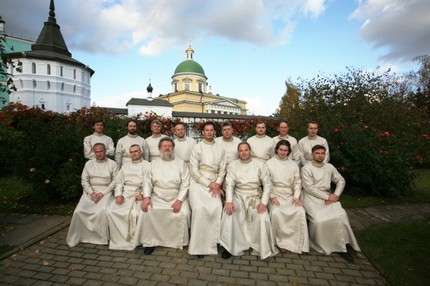 Праздничный мужской хор Московского Данилова монастыря 