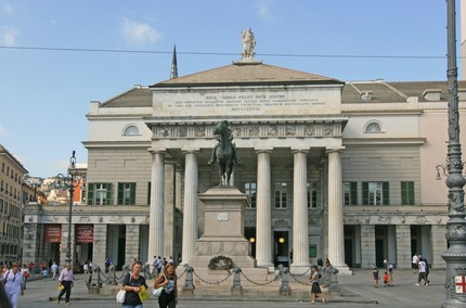 Оперный театр «Карло Феличе» в Генуе / Teatro Carlo Felice
