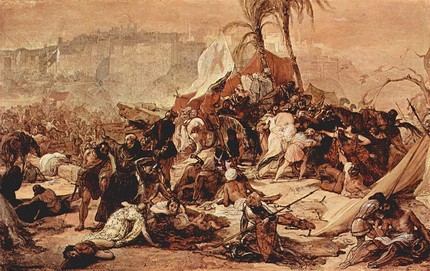 Франческо Хайес. Осада Иерусалима (1838-1850)