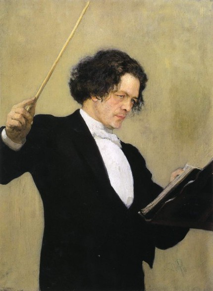 Илья Репин. Портрет А. Г. Рубинштейна, 1887 г.