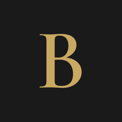 Иконка B золотая